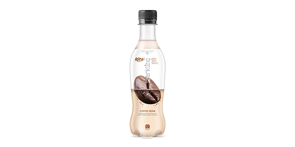 Sparkling Coffee Flavor Water 400ml Bottle Rita Brand